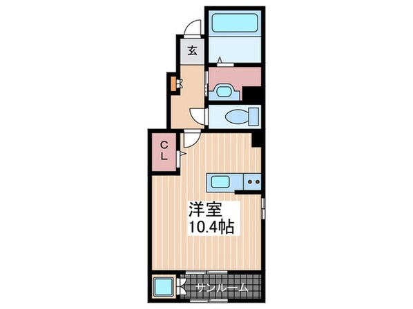 Ｌラシック古市橋の物件間取画像